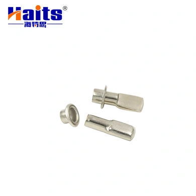 HT-12.009 High Quality Custom Metal Furniture Holder Fittings With Pin Shelf Support
